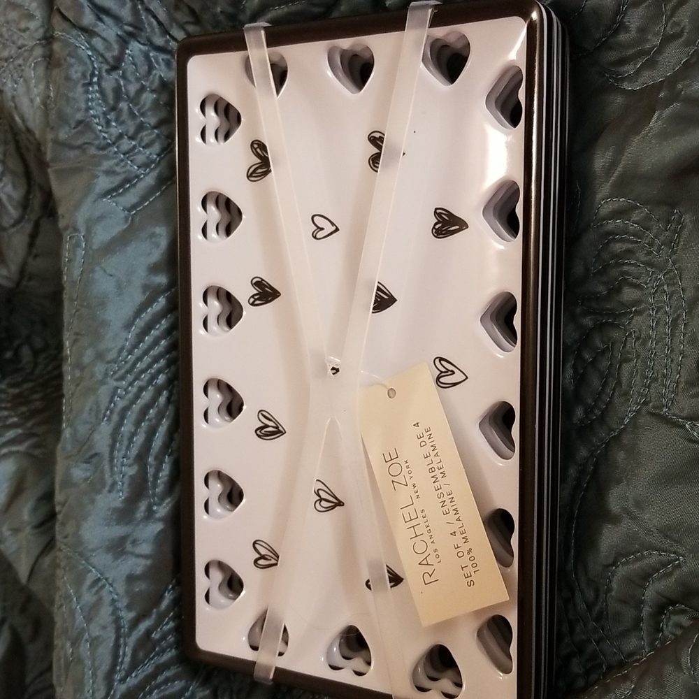 Rachel zoe heart plates